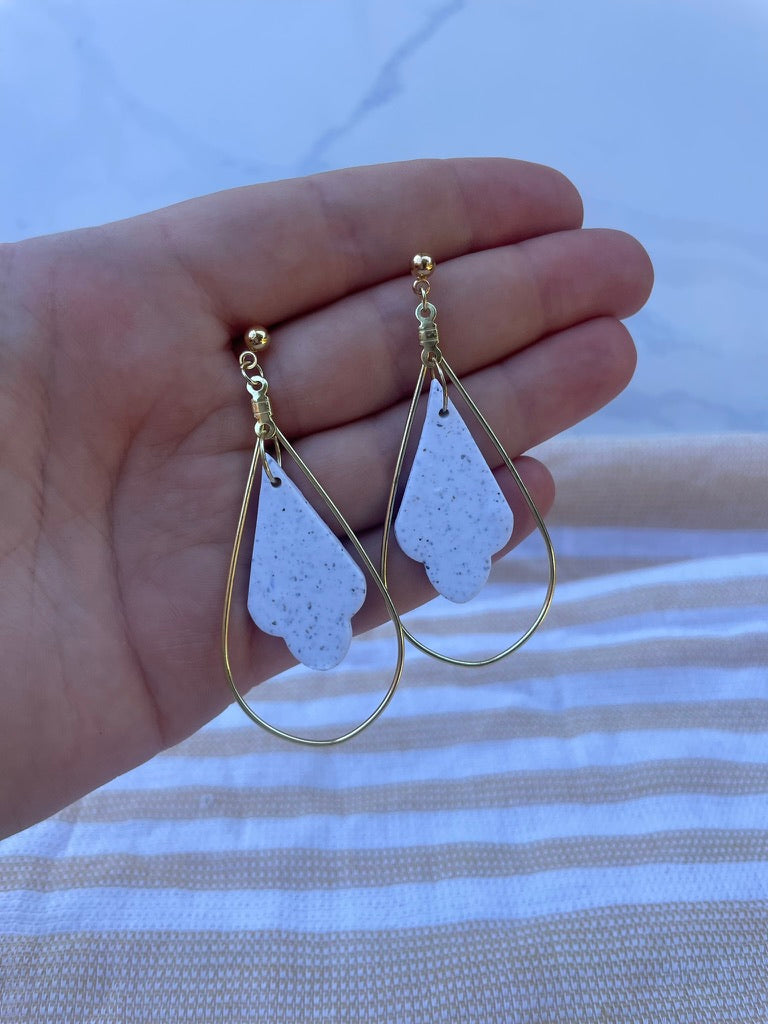 Gold Teardrops